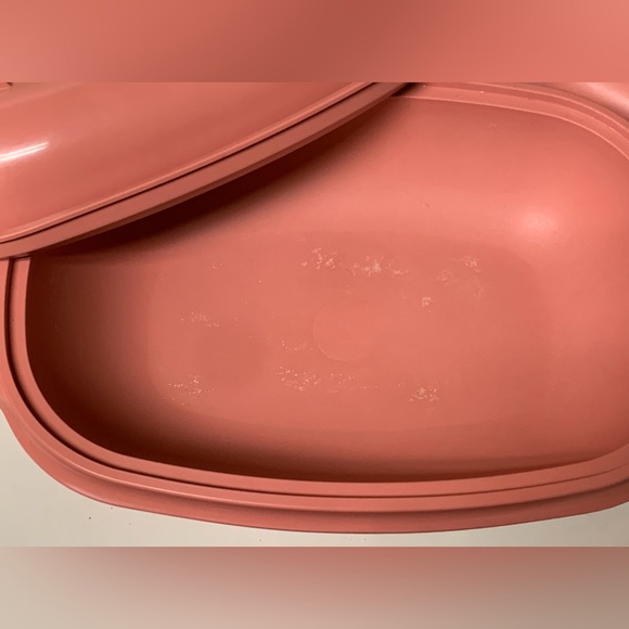 Vtg 3 Piece Tupperware 6 Cup Microwave Steamer Steam Cooker - Picture 14 of 16